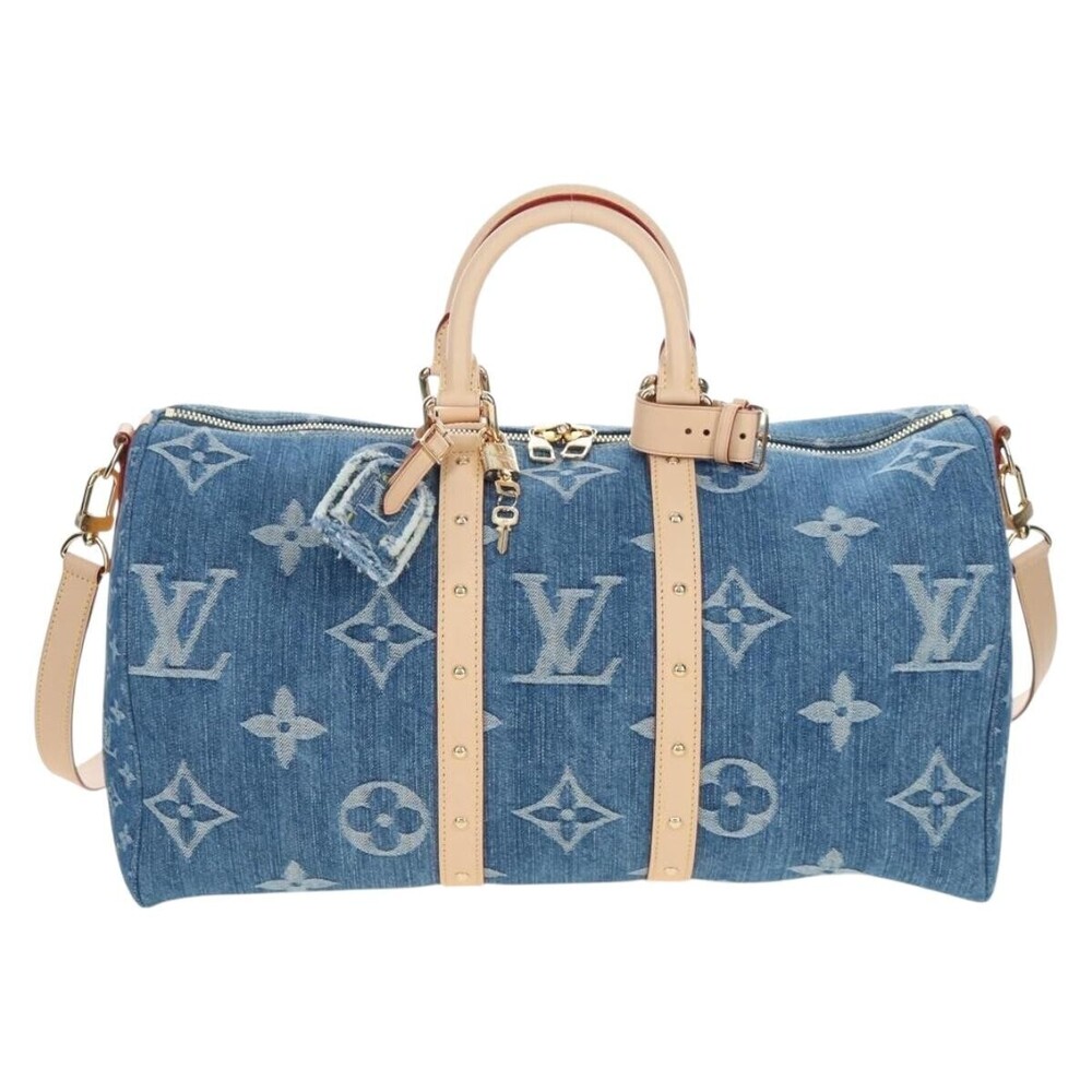 Louis Vuitton Keepall Bandouliere Limited Edition Monogram Watercolor Stripes De